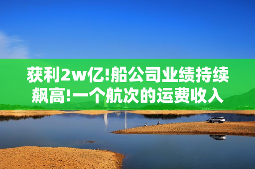 获利2w亿!船公司业绩持续飙高!一个航次的运费收入可以买下一条船