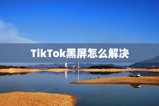 TikTok黑屏怎么解决