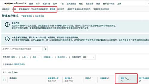 距离4月15日只有7天，这些亚马逊问题你解决了吗? 亚马逊库存 第2张
