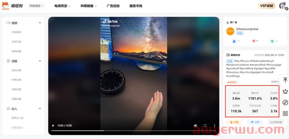 TikTok爆款“儿童磨砂海绵”获两千万播放，“磁悬浮地球灯”依旧火爆 第12张