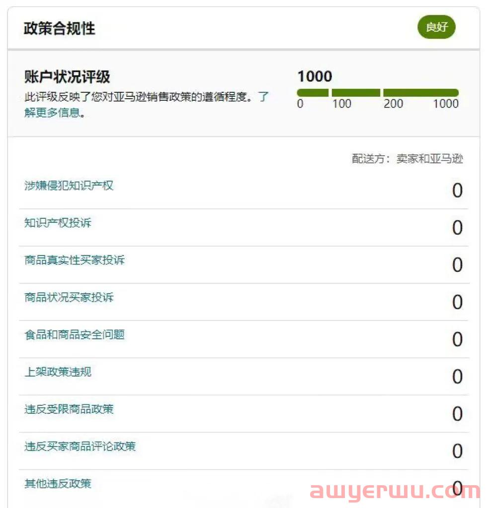 亚马逊账户功能（账户状况评级）更新，一批不合格卖家被封号！ 第2张