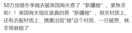 卖家50万货值产品被扣！美国严格执行这项禁令 第3张