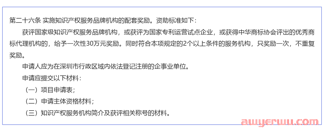 注意！深圳将全面取消境外商标补贴 第9张