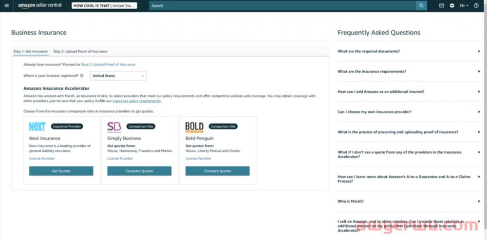 亚马逊卖家保险要求： 常见问题解答 第2张
