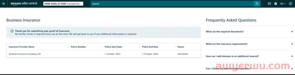 亚马逊卖家保险要求： 常见问题解答 第3张